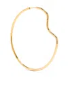 Maria Black Copenhagen 50 Sculpted Hoop Earring In Gold