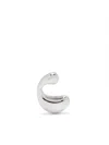 Maria Black Dolphin Splash Earring In Silver
