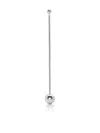 Maria Black Duster Single Earring In Silver