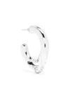 Maria Black Flea 15 Hoop Earring In Silver