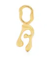 Maria Black Fluent Letter A Charm In Gold