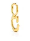 Maria Black Fluent Letter C Pendant In Gold