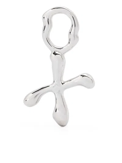 Maria Black Fluent Letter X Charm In Silber