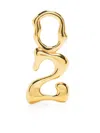 Maria Black Fluent Letter Z Charm In Gold