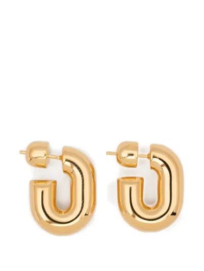 Maria Black Forma Hoop Earrings In Red