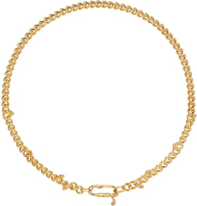 Maria Black 18kt Gold-plated Sterling Silver Berliner Luft 38 Necklace