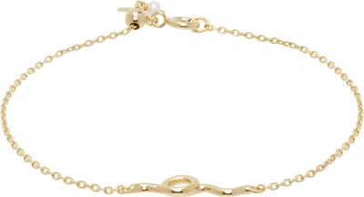 Maria Black Gold Nasima Bracelet In Goldplated