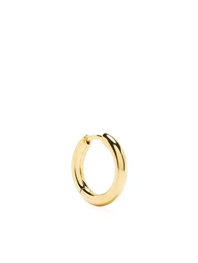 Maria Black Gold Slate 12 Huggie Earring