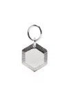 Maria Black Kim Hexagon Charm In Silver