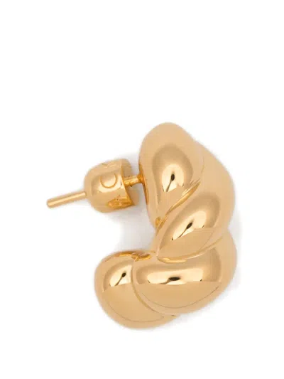 Maria Black Large Robe Chunky Earrings In Gold