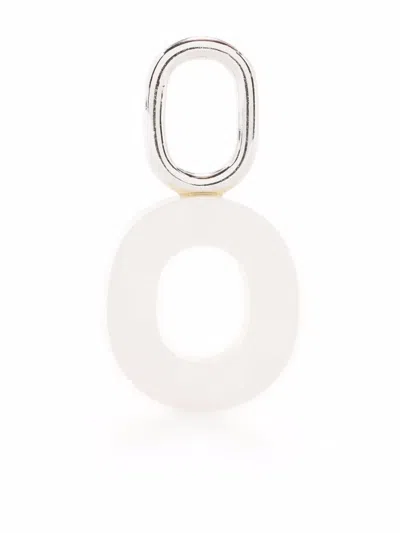 Maria Black Lucid Letter O Charm In Silber