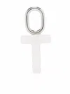 Maria Black Lucid Letter T Charm In Weiss