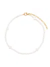 Maria Black Martini Necklace In White