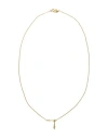 Maria Black Necklace Gold Size 19.6 925/1000 Silver In Gold