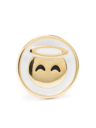 Maria Black Nice Coin Charm In White
