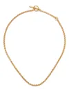 Maria Black Nostalgia Necklace In Yellow