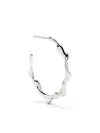 Maria Black Nuri 25 Hoop Earring In Silber