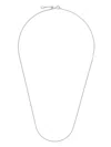 Maria Black Chain 50 Necklace In Silver
