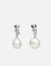 Maria Black Operaen Studs In Metallic