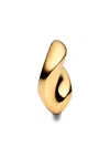 Maria Black Palomino Saddle Earring In Brown