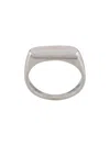 Maria Black Papaya Ring In Silver