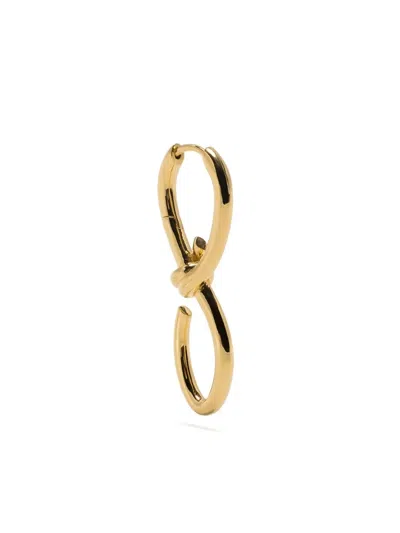 Maria Black Gold Left Pirro Earring