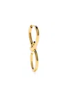 Maria Black Pirro Twisted Earring In Gold