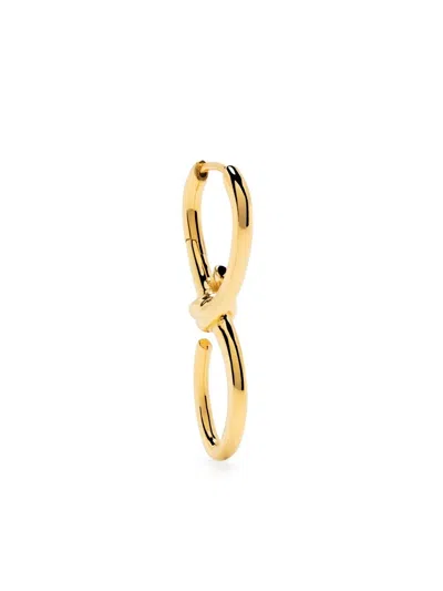 Maria Black Pirro Twisted Earring In Gold