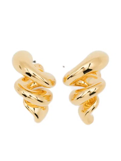 Maria Black Polished-finish Earrings In Gold