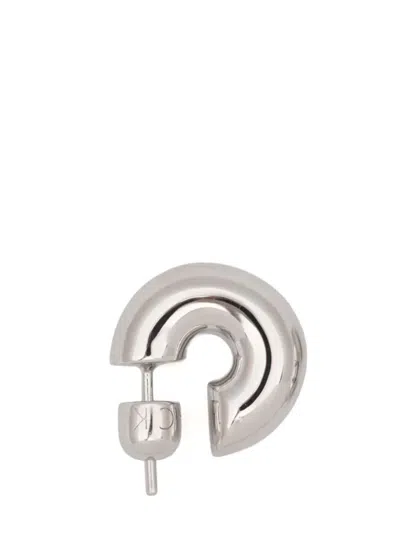 Maria Black Prima Chunky Hoop Earrings In Green