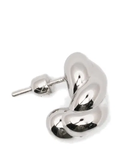 Maria Black Robe Small Chunky Earrings In Yellow