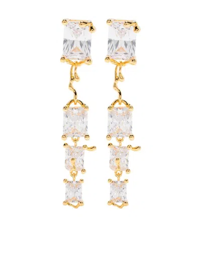 Maria Black Roppongi Chandelier Earrings In Gold