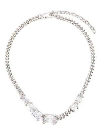 Maria Black Roppongi Chandelier Necklace In Silber