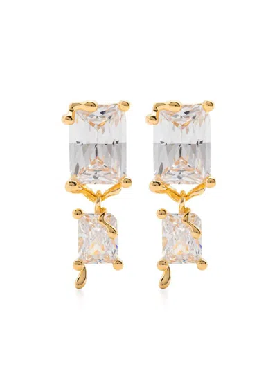 Maria Black Roppongi Drop Earrings In Gold