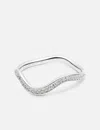 Maria Black Rose Ring In White