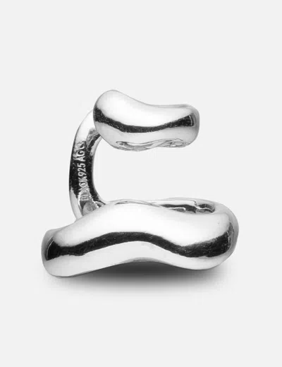 Maria Black Sagene Ear Cuff In Metallic