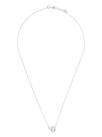 Maria Black Sagene Necklace In Silver