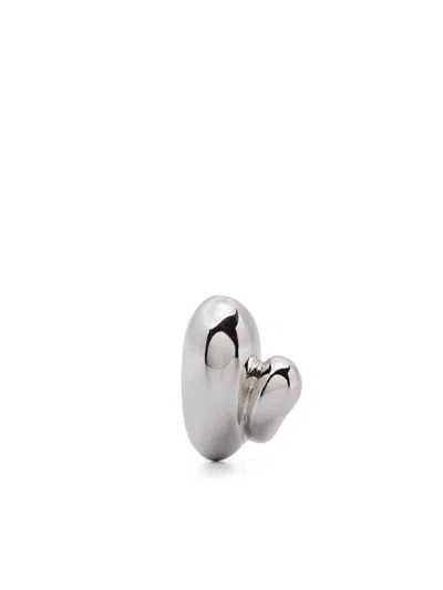 Maria Black Sagene Trail Left Earrings In Silver