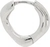 Maria Black Silver Anil Huggie Single Earring In Silver