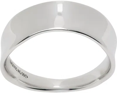 Maria Black Silver Noon Ring
