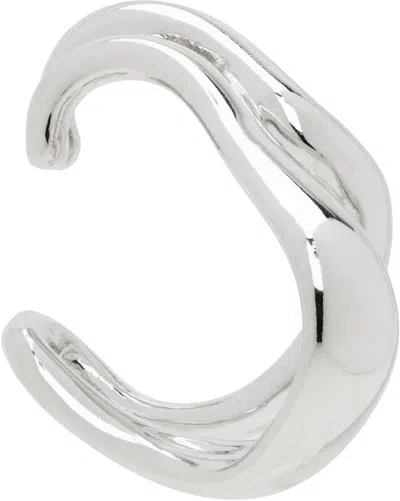 Maria Black Silver River Single Ear Cuff