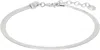 Maria Black Silver Sentiero Bracelet In Silver