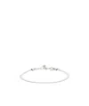 Maria Black Silver Sentiero Bracelet In White