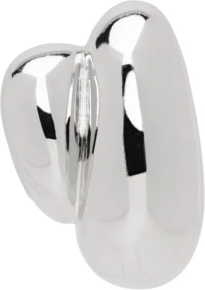 Maria Black Silver Tryvann Trail Right Earring
