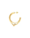 Maria Black Single Earring Gold Size - 925/1000 Silver In Gold