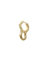 Maria Black Single Earring Gold Size - 925/1000 Silver In Gold