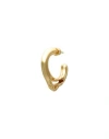 Maria Black Single Earring Gold Size - 925/1000 Silver In Gold