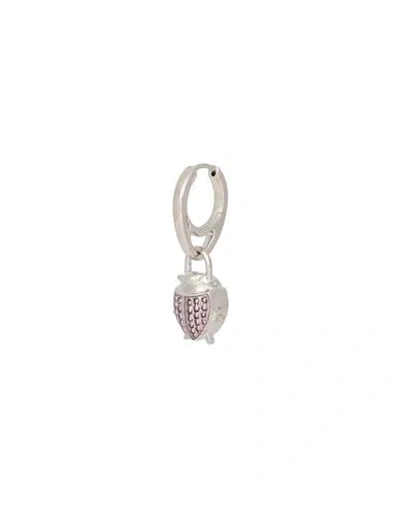 Maria Black Single Earring Silver Size - 925/1000 Silver