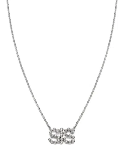 Maria Black Sis Collet Necklace In Metallic