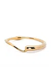 Maria Black Splash Choker In Gold